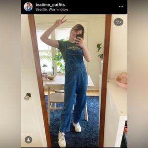 Free people Ziggy Overalls